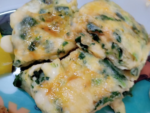 ほうれん草の卵焼き